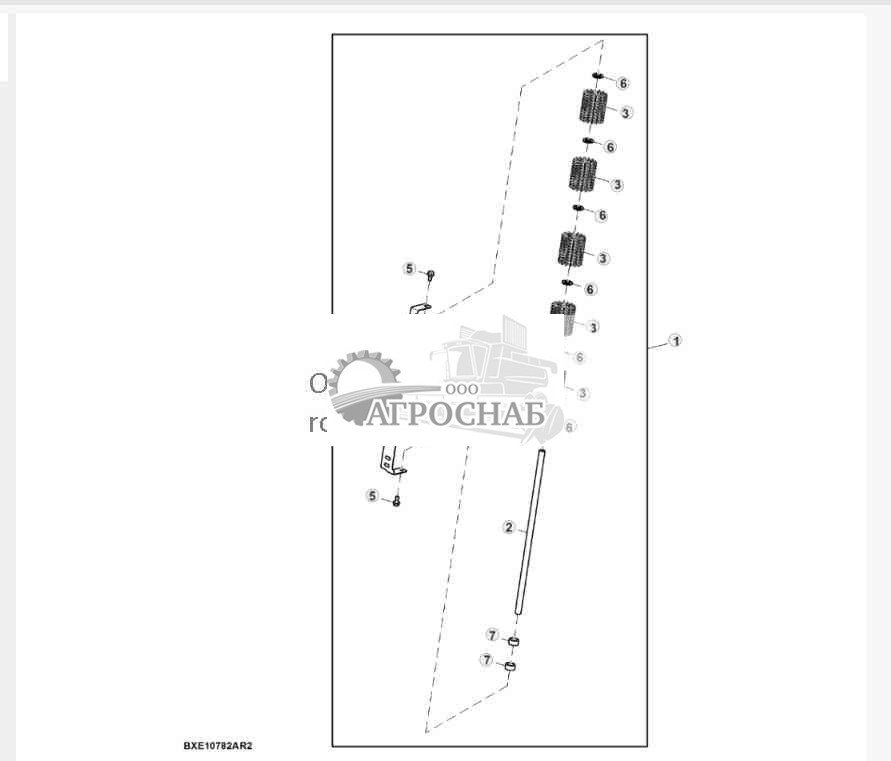 Brush Kit, Corn, Attachment 